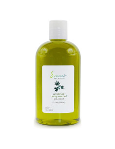 Aceite de Semilla de Cáñamo Soapeauty 355 ml Sin Refinar Prensado en Frío