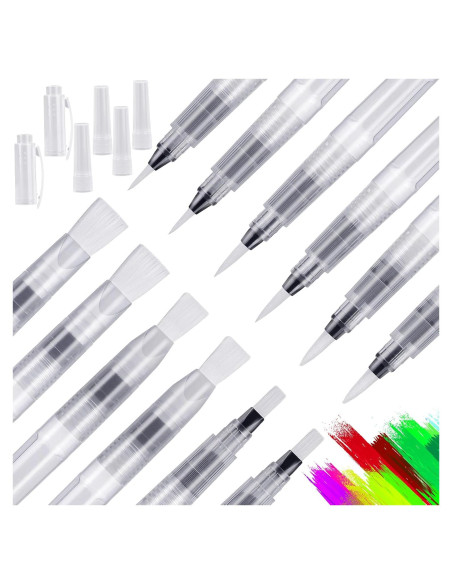 Juego de 12 Pinceles de Agua YGAOHF para Acuarela