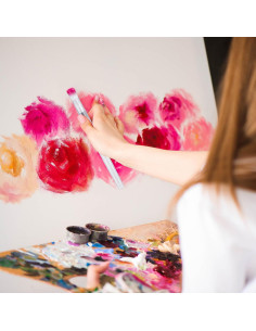 Juego de 12 Pinceles de Agua YGAOHF para Acuarela 2