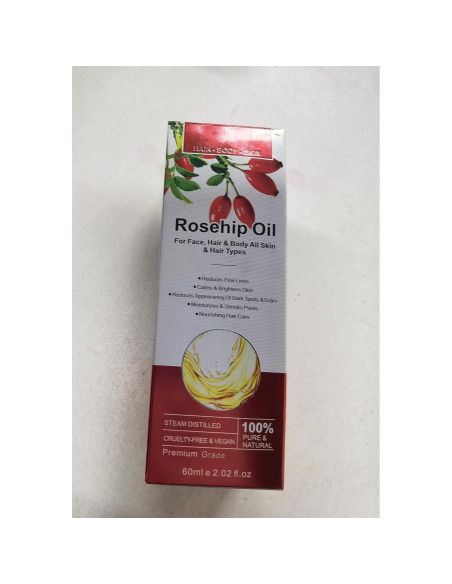 Aceite de Rosa Mosqueta Orgánico 100% Puro 59.87 ml - Onznoz