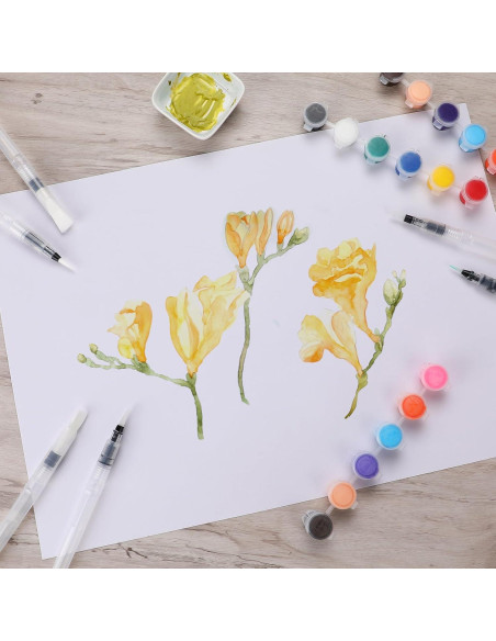 Juego de 12 Pinceles de Agua YGAOHF para Acuarela