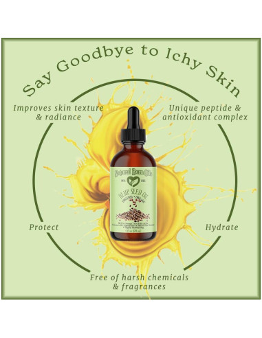 Aceite de Semilla de Cañamo Natural Born Oils 60ml Orgánico Prensado en Frío