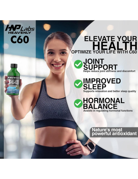 HNP Labs Aceite de Semillas de Cáñamo Orgánico 118ml - 99.99% C60