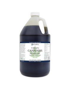 Aceite de Cáñamo Zatural 100% Puro 3.628L Omega 3 y 6