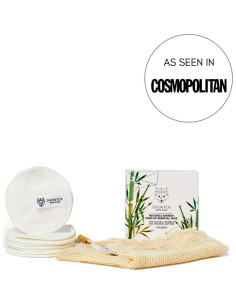 Discos Desmaquillantes Reutilizables de Bambú Snow Fox - 8 Unidades 2