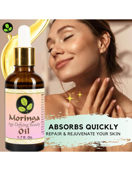 Aceite de Belleza Antienvejecimiento Moringa Energy Life 50 ml