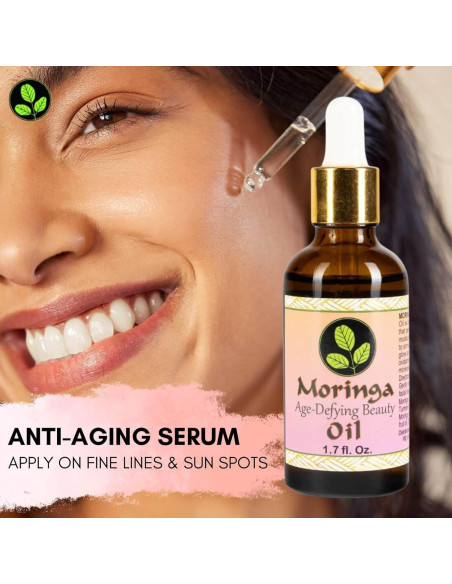 Aceite de Belleza Antienvejecimiento Moringa Energy Life 50 ml