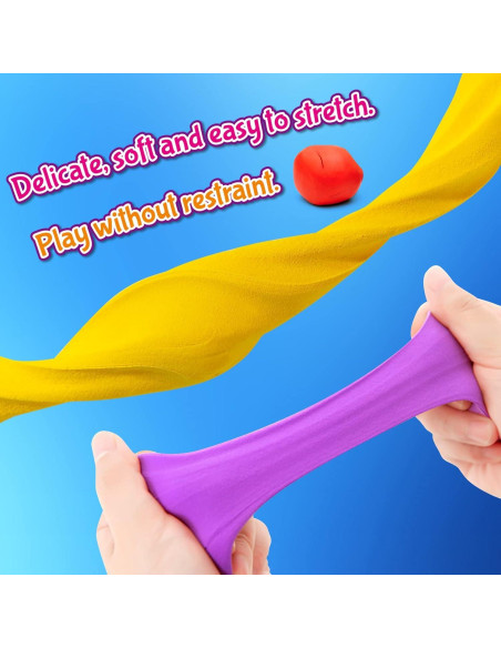 Arcilla Secada al Aire ESSENSON 27 Colores para Niños