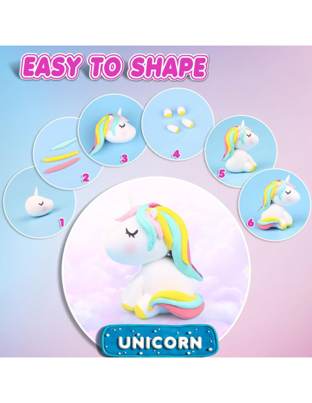 Arcilla Secada al Aire ESSENSON 27 Colores para Niños