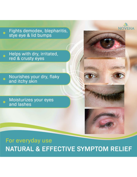 Limpiador Espumoso NOVEHA de Árbol de Té 95.5g - Cuidado Ocular