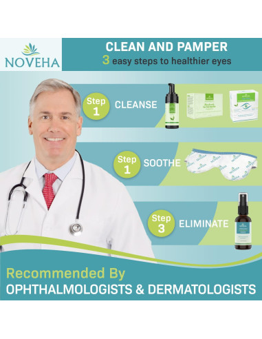 Limpiador Espumoso NOVEHA de Árbol de Té 95.5g - Cuidado Ocular