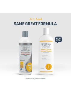 Champú para perros Veterinary Formula 473 ml con avena y árbol de té 2