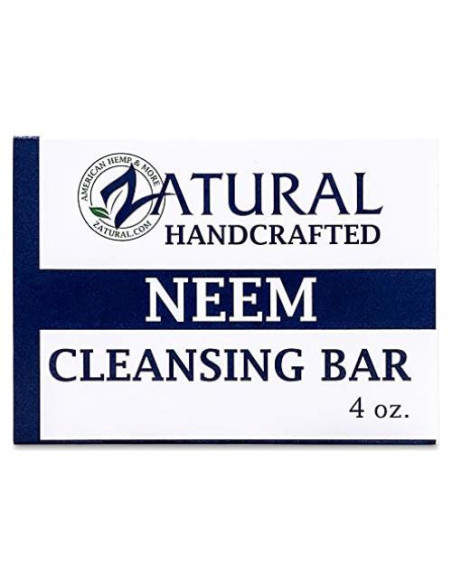 Jabón Limpiador Zatural Neem 113g - Piel Sensible - Alivia Irritación