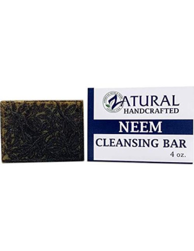 Jabón Limpiador Zatural Neem 113g - Piel Sensible - Alivia Irritación