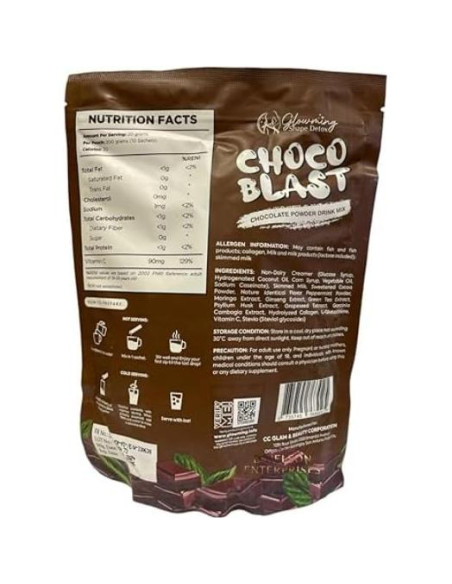 Bebida en Polvo Acai Berry y Chocolate Cris Cosmetics 450g