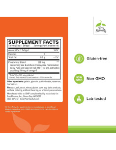 Suplemento Omega-7 Terry Naturally - 60 Cápsulas para Piel Saludable 2