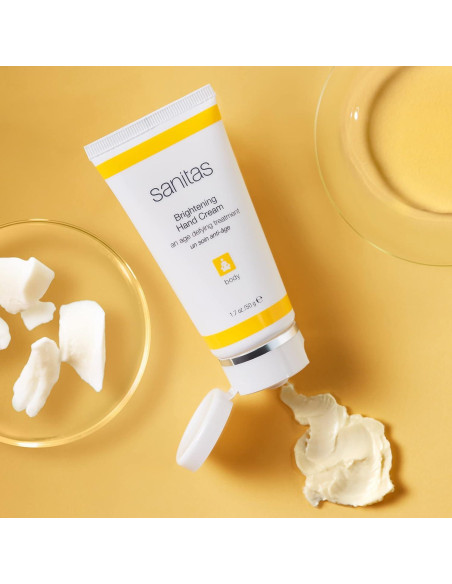 Crema de Manos Iluminadora Sanitas Skincare 48g Vitamina C