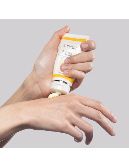 Crema de Manos Iluminadora Sanitas Skincare 48g Vitamina C