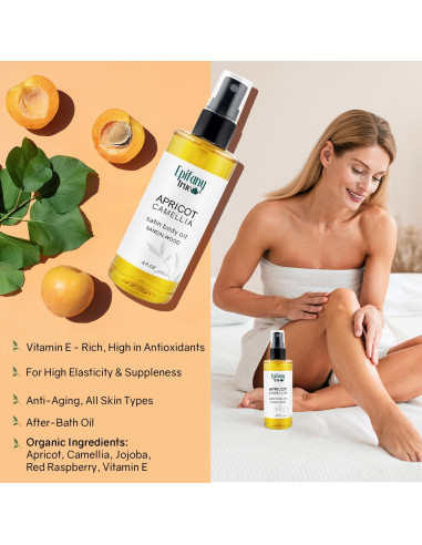 Aceite Corporal Epifany True Albaricoque y Camelia 118ml - Hidratante