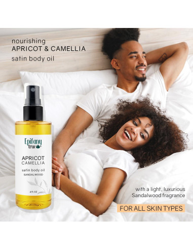 Aceite Corporal Epifany True Albaricoque y Camelia 118ml - Hidratante