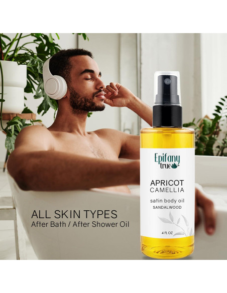 Aceite Corporal Epifany True Albaricoque y Camelia 118ml - Hidratante