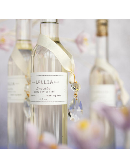 Baño de Burbujas Lollia Breathe 382.7 ml Peonía y Lirio