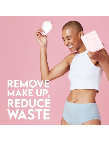 Almohadillas de Maquillaje Reutilizables Dock & Bay - Ultra Suaves - 3 Piezas