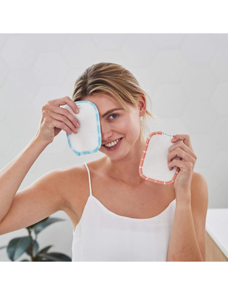 Almohadillas de Maquillaje Reutilizables Dock & Bay - Ultra Suaves - 3 Piezas