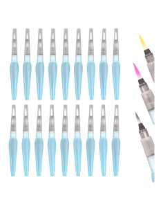 18 Pinceles de Agua Recargables Xorim para Acuarela 12-16mm