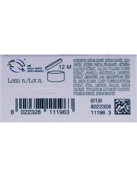 Jabón Perfume Ramo Plateado LErbolario 99g - Aroma Cítrico