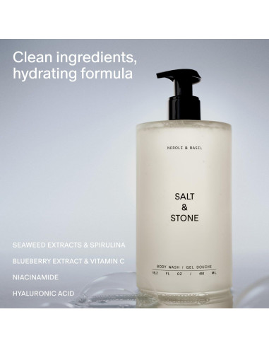 Jabón Corporal Salt & Stone 946 ml - Hidratación Profunda Unisex