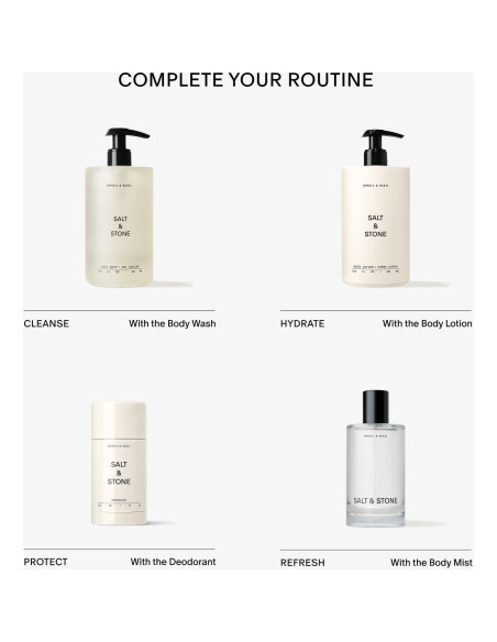 Jabón Corporal Salt & Stone 946 ml - Hidratación Profunda Unisex