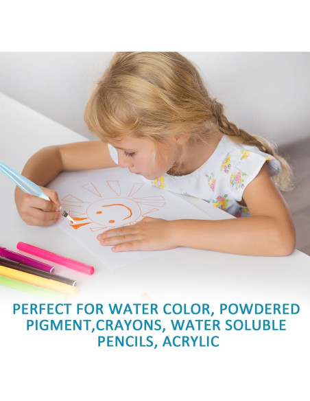 18 Pinceles de Agua Recargables Xorim para Acuarela 12-16mm