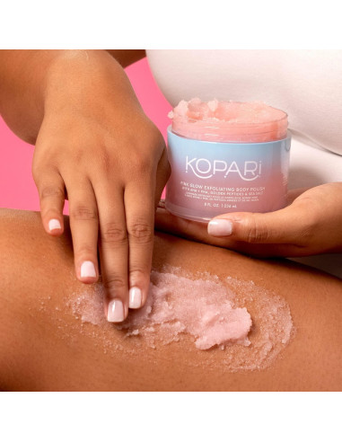 Exfoliante Corporal Natural Kopari AHA Vegano 226g Niebla Rosa
