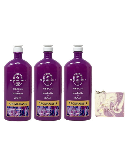 Gel de Ducha y Baño Espumoso Baño y Cuerpo Trabajos 3 Pzas