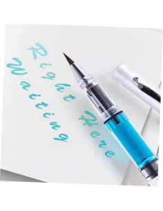 Juego de 5 Plumas de Pincel Recargables Veemoon - Caligrafía y Acuarela 2