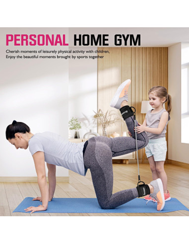 Bandas de Resistencia para Tobillos Ayombo - 3 Niveles Ajustables