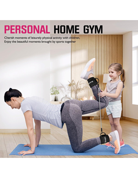 Bandas de Resistencia para Tobillos Ayombo - 3 Niveles Ajustables