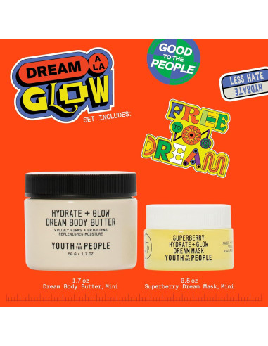 Conjunto de Hidratación Facial y Corporal Youth To The People