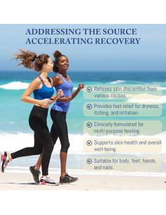 Crema para Pies Danliss 240 g con Aceite de Árbol de Té y Eucalipto 2