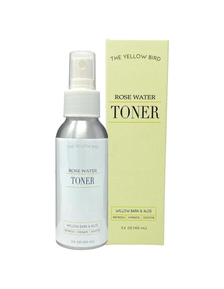 Tónico Facial Natural Yellow Bird - Spray Hidratante 140g