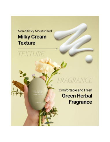 Crema de Manos Vegana de Colágeno y Ginseng Rojo LAB 1899 50ml