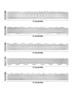 5 Cortadores de Bordes Irregulares AIFUDA para Manualidades 2
