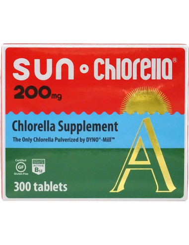 Paquete de Belleza Sun Chlorella - Suplemento 300 tabletas + Crema 44.8 g