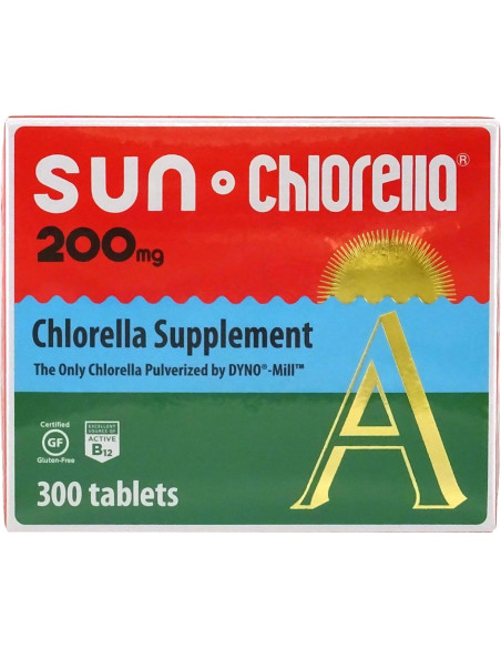 Paquete de Belleza Sun Chlorella - Suplemento 300 tabletas + Crema 44.8 g