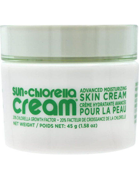 Paquete de Belleza Sun Chlorella - Suplemento 300 tabletas + Crema 44.8 g