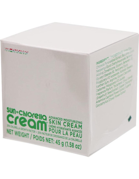 Paquete de Belleza Sun Chlorella - Suplemento 300 tabletas + Crema 44.8 g