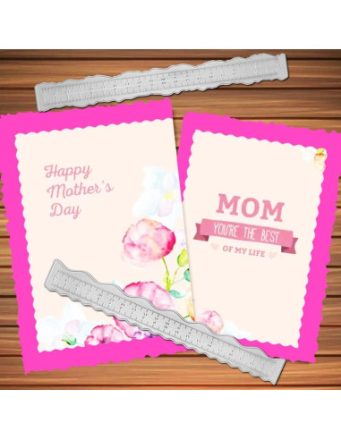 5 Cortadores de Bordes Irregulares AIFUDA para Manualidades