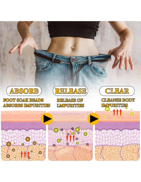 15 Perlas Detox Herbal para Remojo de Pies LZYLLS - Cuidado Natural