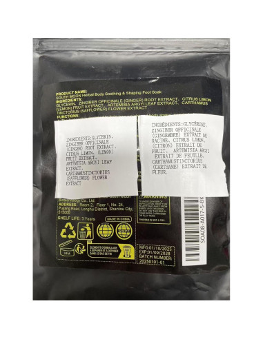 15 Perlas Detox Herbal para Remojo de Pies LZYLLS - Cuidado Natural